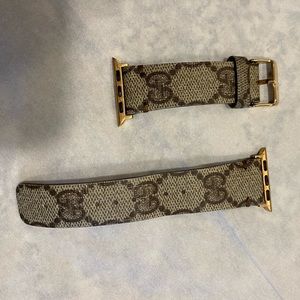 Gucci Apple Watch Band Rose Gold 40mm